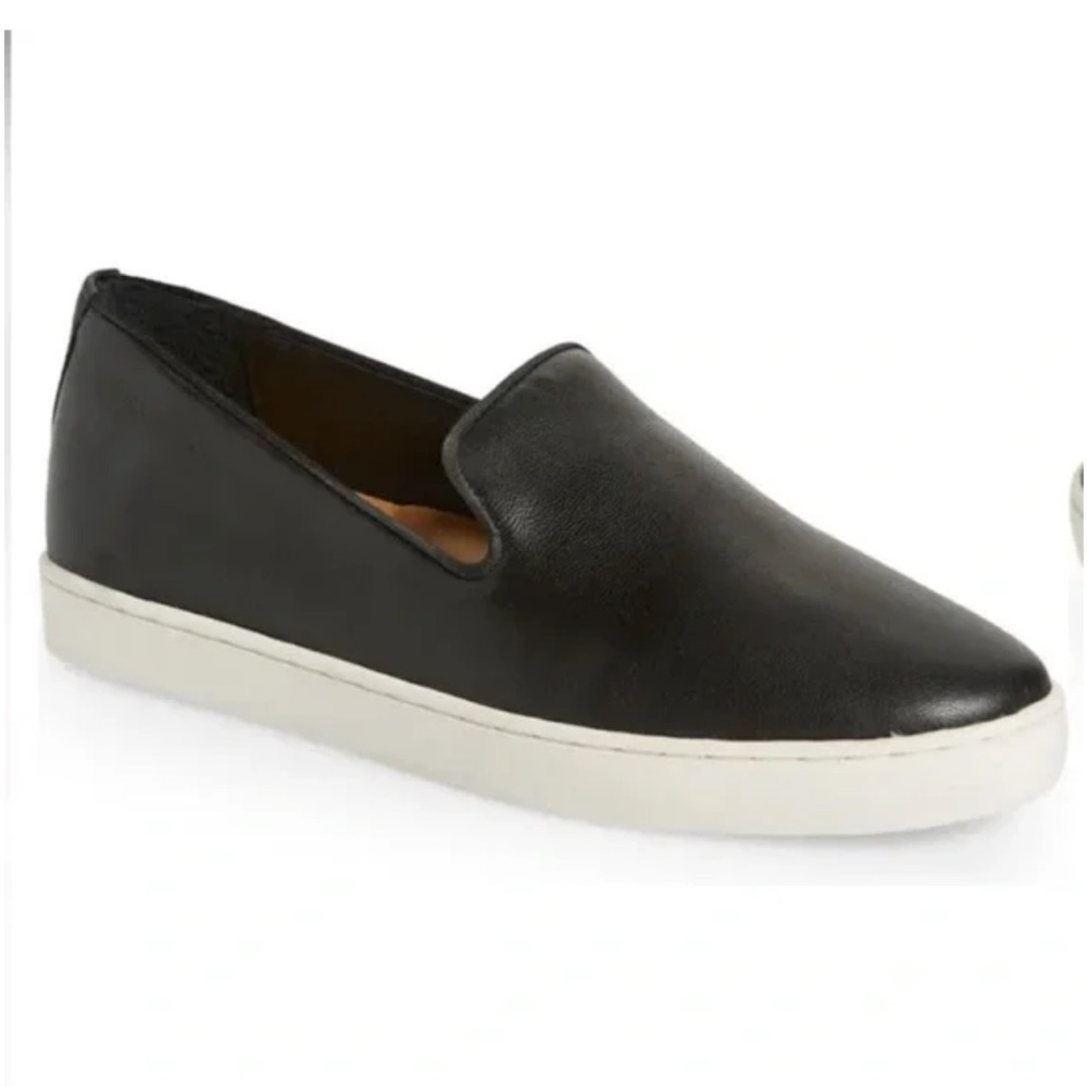 Birdies The Swift Leather‎ Sneakers Shoes Slip Ons in Black Size 12
